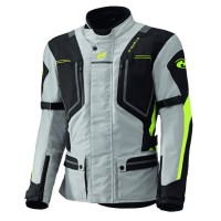Held ZORRO cestovní textilní bunda šedá/fluo-žlutá vel.M